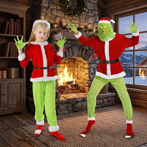 Mens grinch christmas costume - grinch,