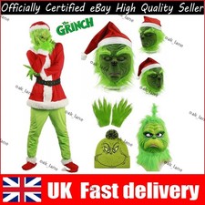 Grinch Mask for Kids Adults