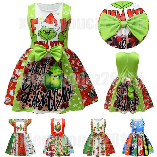Kids girls grinch christmas - kids,