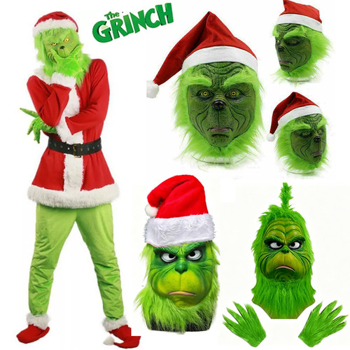 Grinch mask for kids - mask,