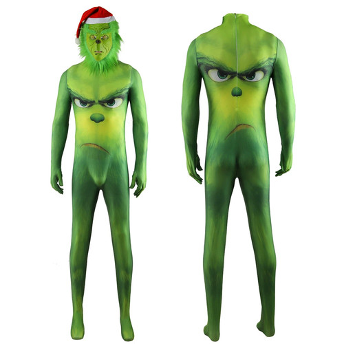 The grinch print bodysuit - the,