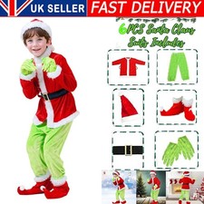 Kids Grinch Costume Green