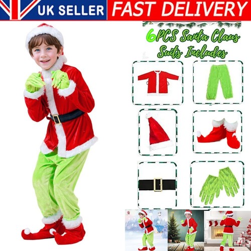 Kids grinch costume green - kids,