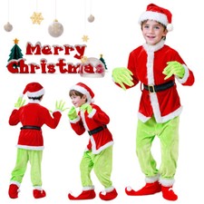 Kids Grinch's Costume Green