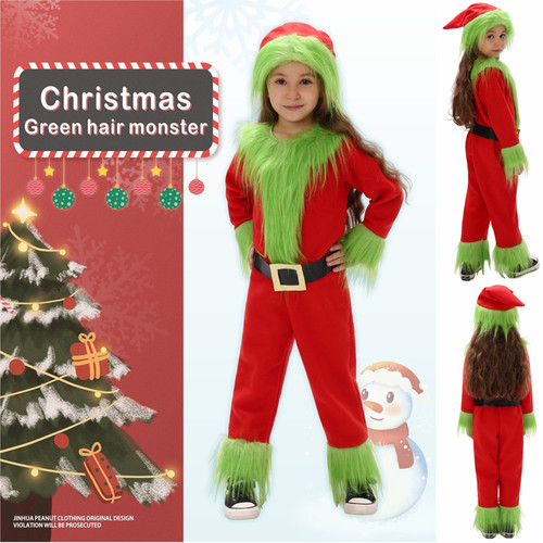 Kids christmas santa grinch - kids,