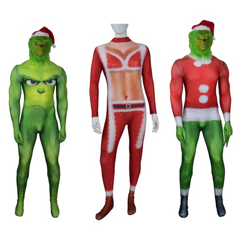 Cosplay christmas grinch mask - cosplay,