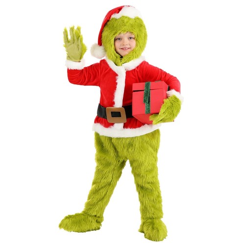 Kids christmas grinch costume - kids,