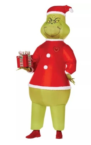 Kids inflatable grinch costume - kids,